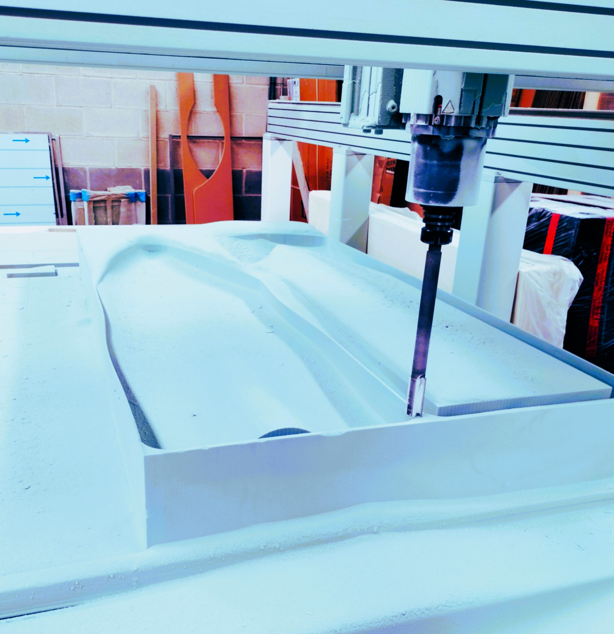 Maquinação CNC 3000x2000x500mm – Poliexport