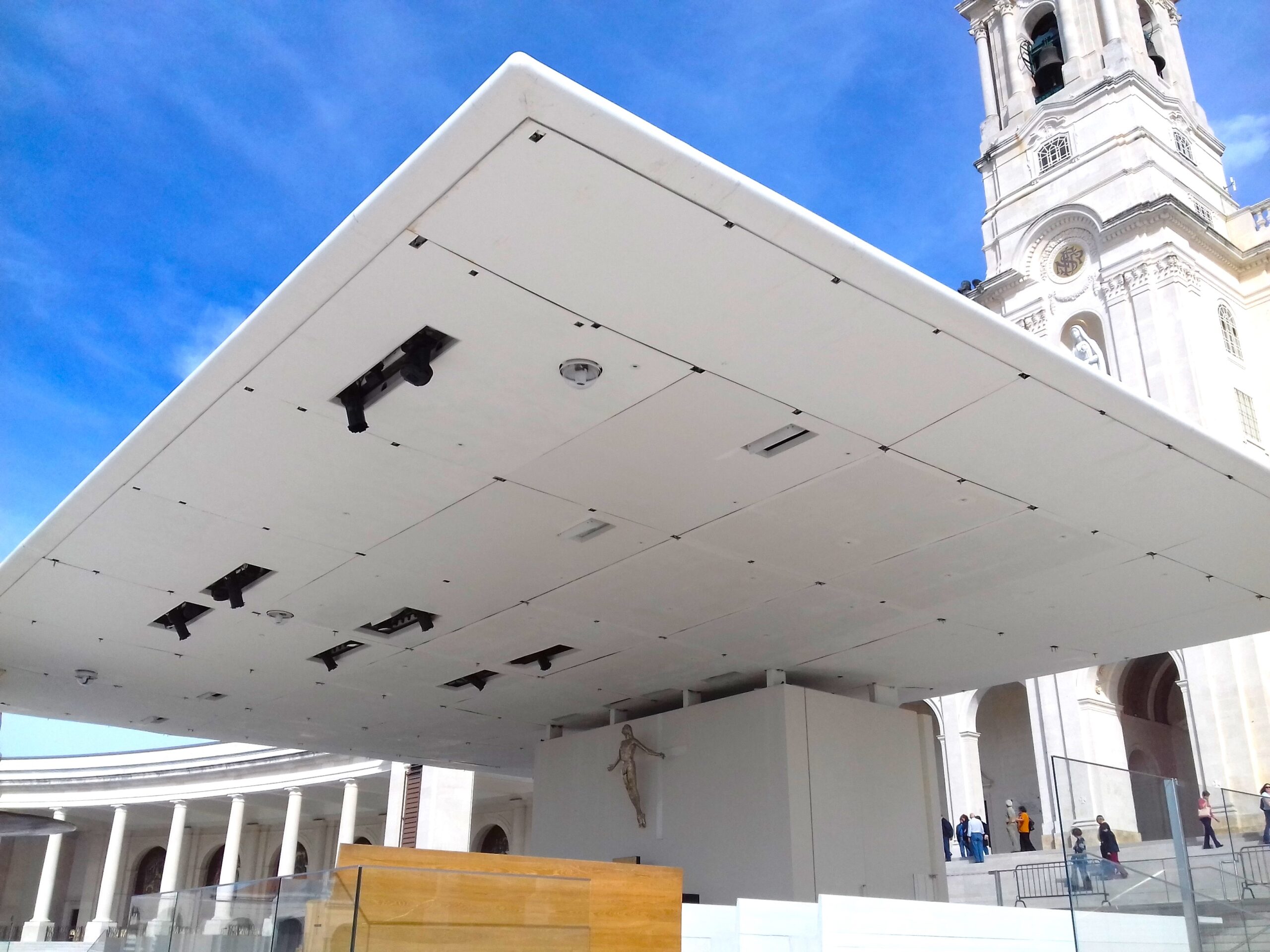 Pala do Santuário de Fátima, pala em fibra de vidro – Poliexport