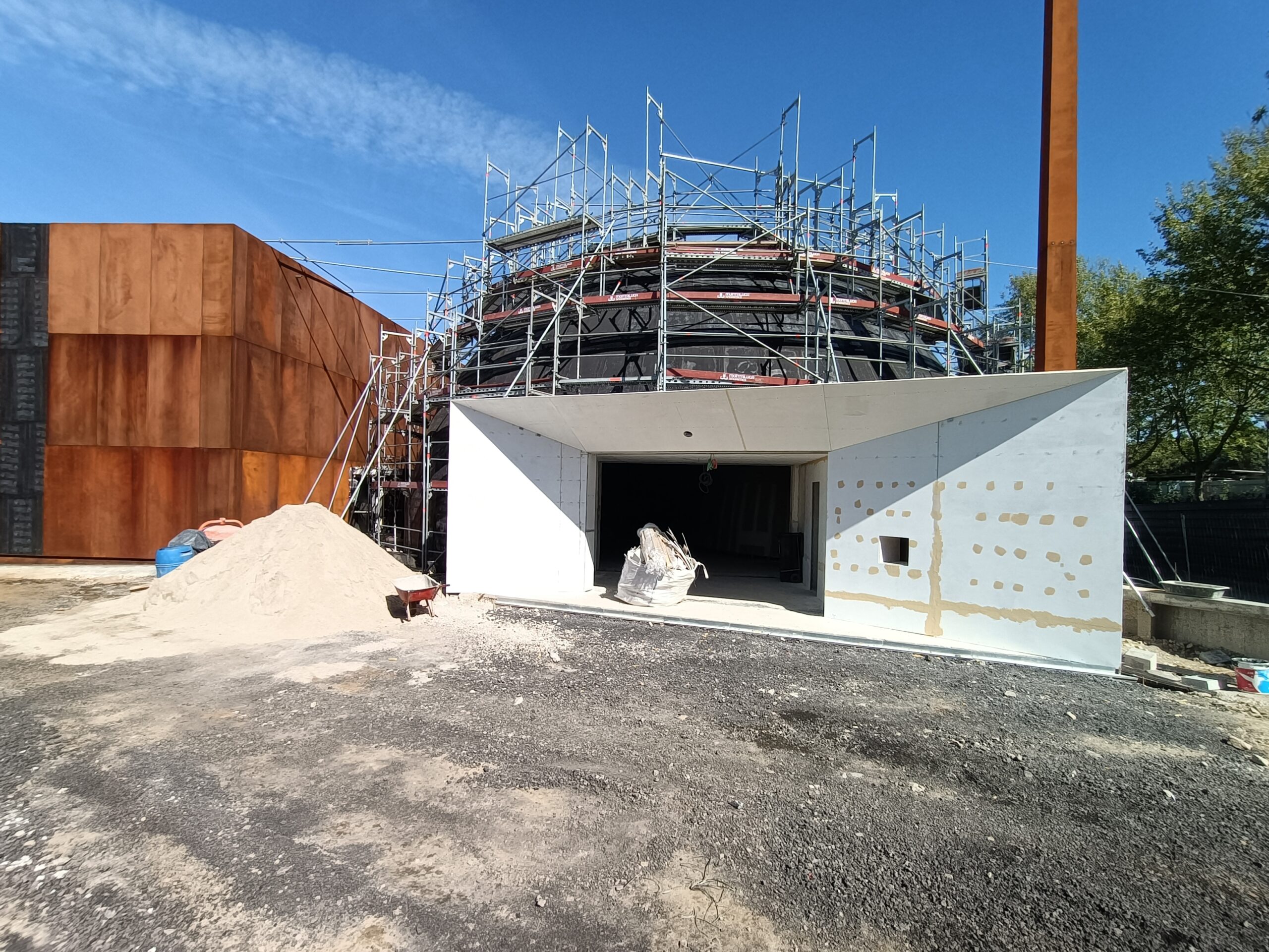 Revestimento fachada, Museu do Brinquedo – Poliexport