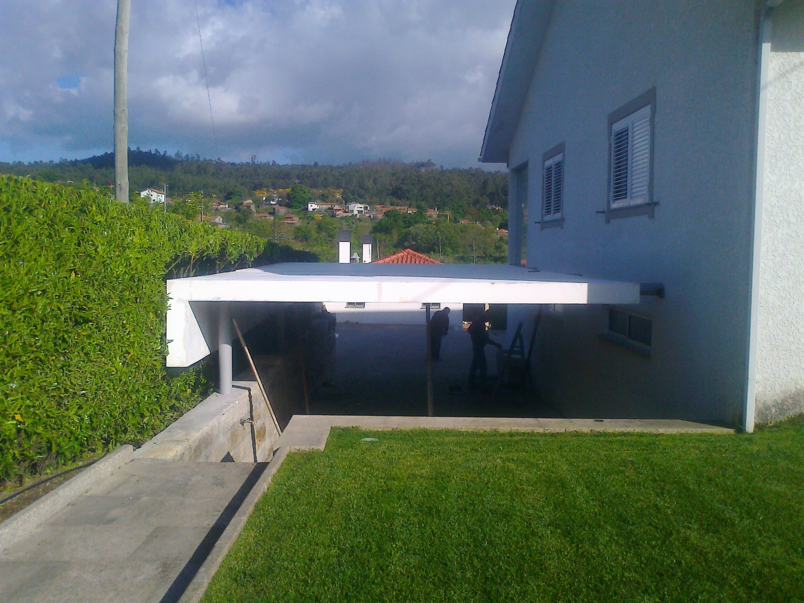 Pala de cobertura para residência, Viseu – Poliexport