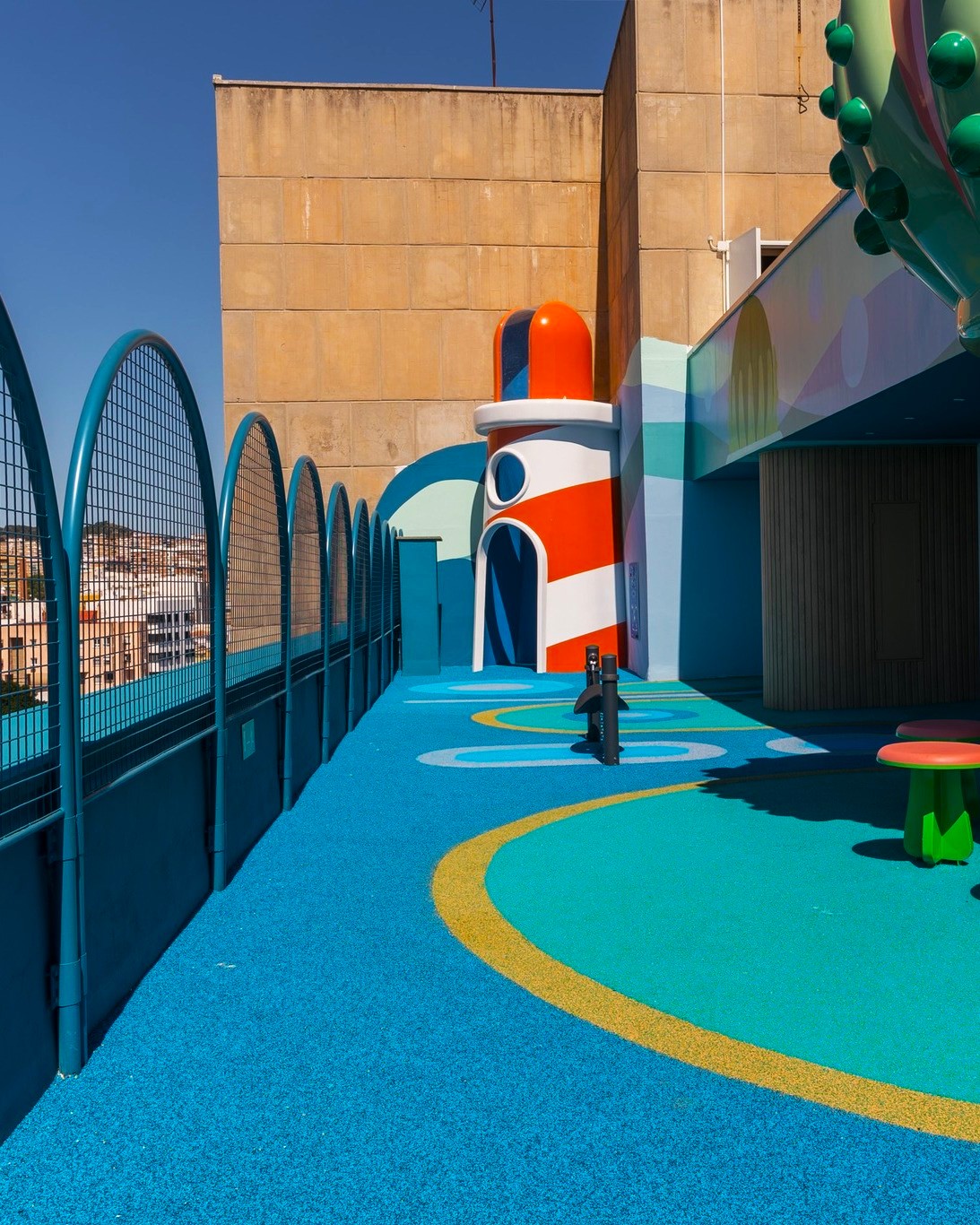 Parque Infantil, Hospital Materno Infantil, Málaga – Poliexport