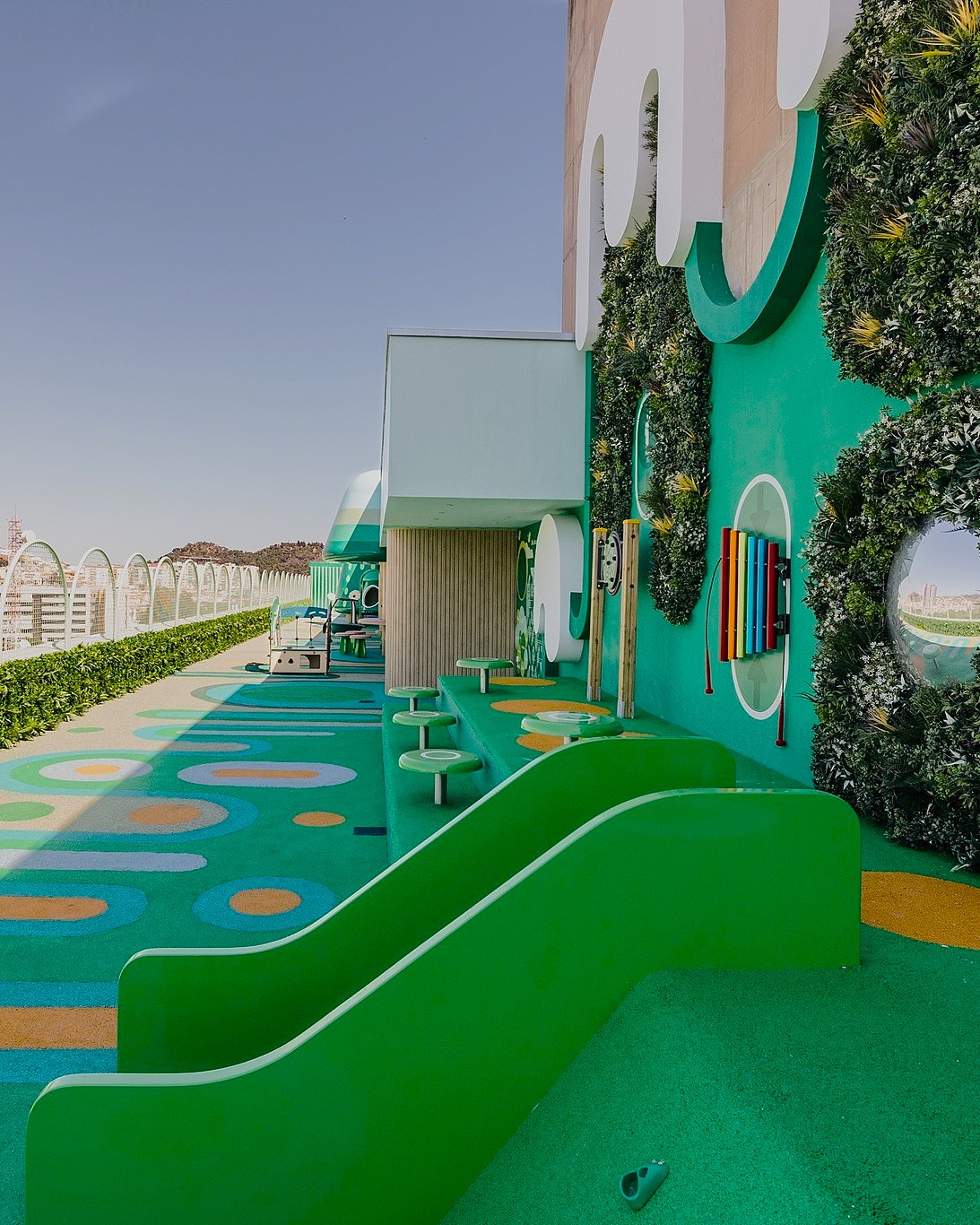 Parque Infantil, Hospital Materno Infantil, Málaga – Poliexport