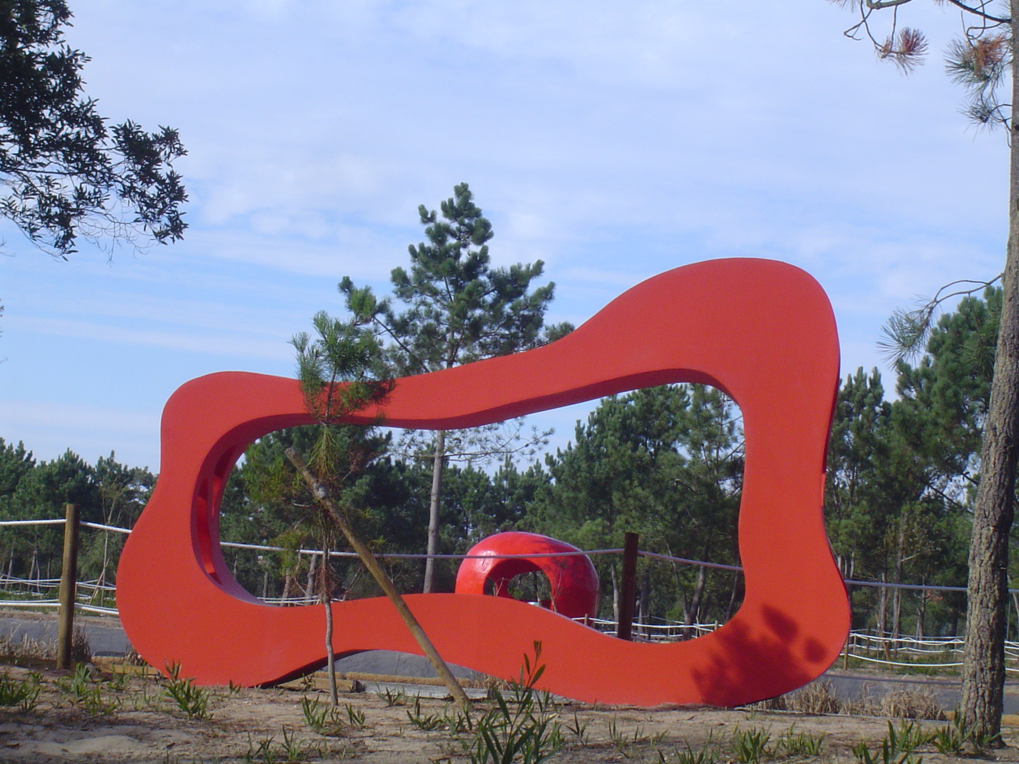 Posto de observação, janela exterior, parque Bucaquinho, Cortegaça – Poliexport
