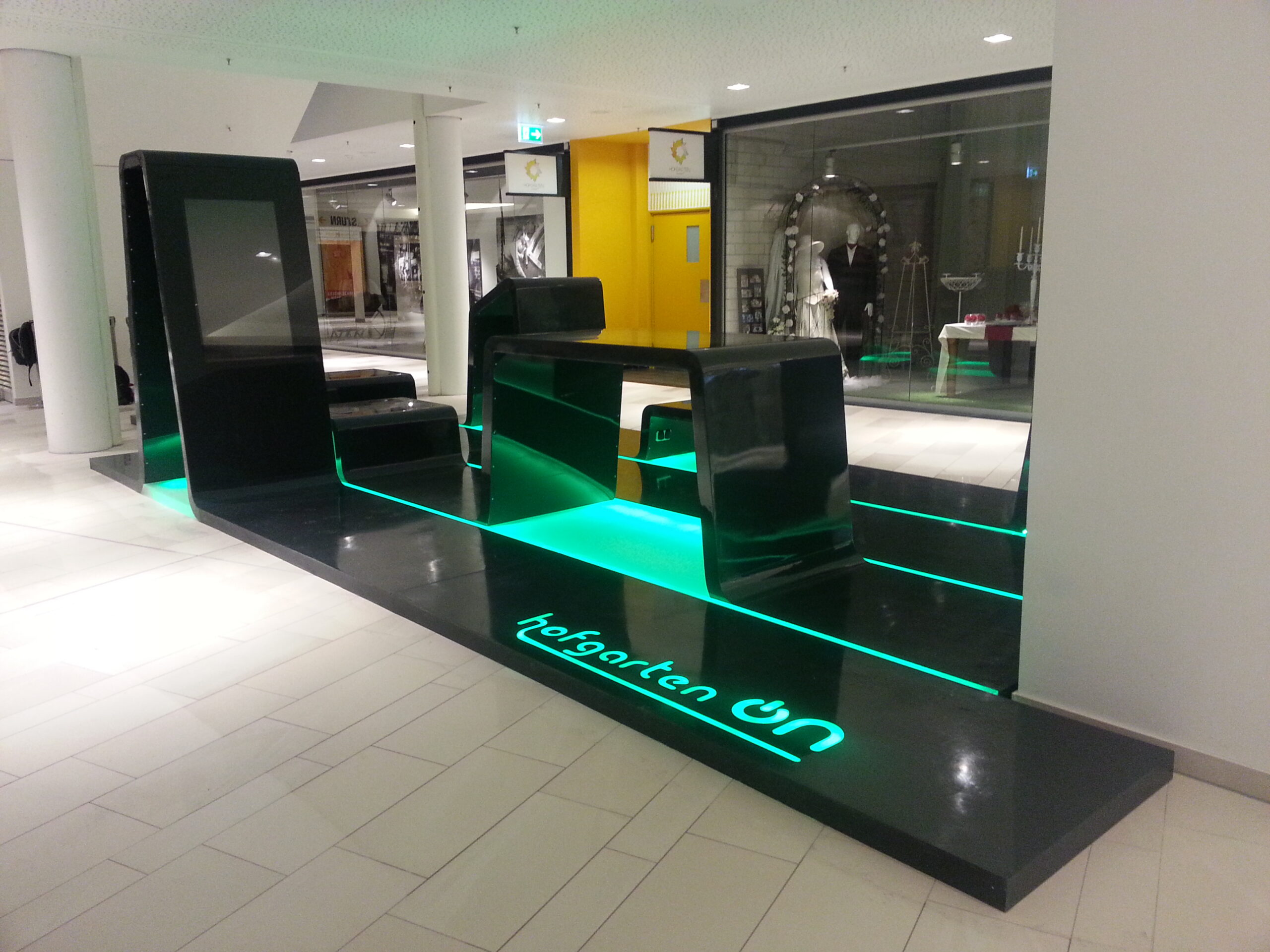 Espaço lúdico em centro comercial, Alemanha – Poliexport
